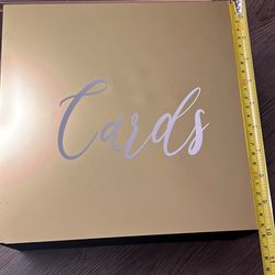 Wedding card Box