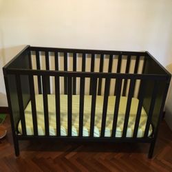 Crib And Mattress 