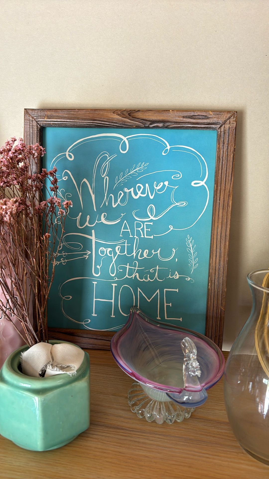 CUTE HOME SIGN