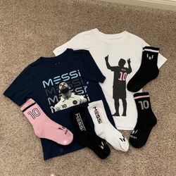 Boys Messi Shirts And Socks