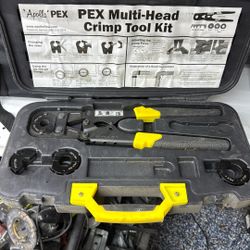 Pex Multi Head, Crimp Tool Kit