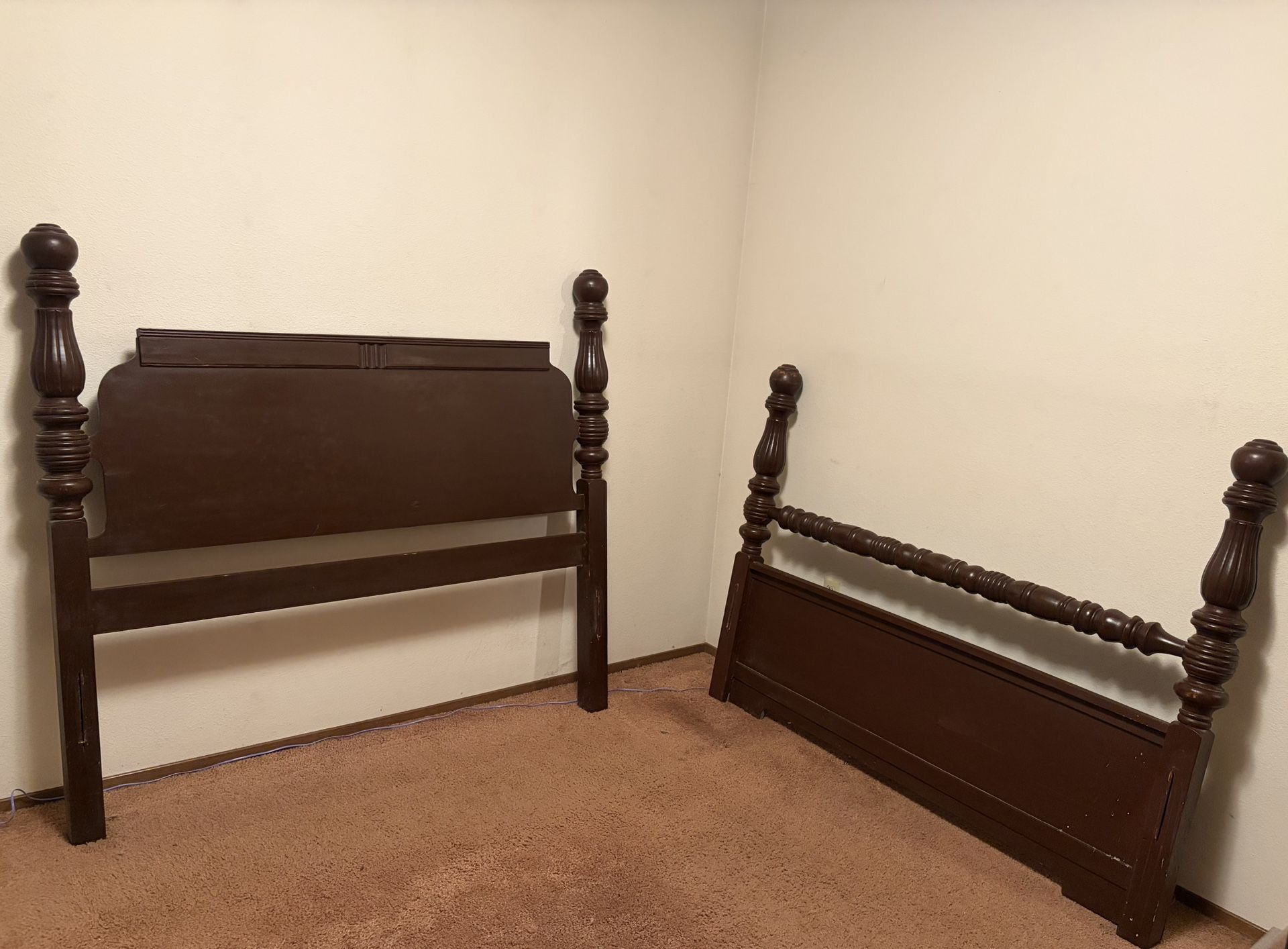 Wood Full-size Bed frame 