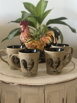 Rooster Mugs