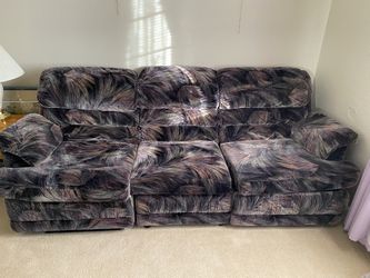 Sofa, Coffee Table And Two Side Tables With Drawers 