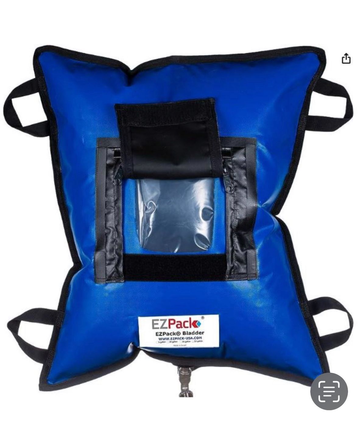 25 Gal Water Storage Bladder for RV/Camping or Emergency Supply