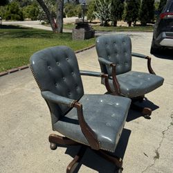 VINTAGE OFFICE CHAIRS