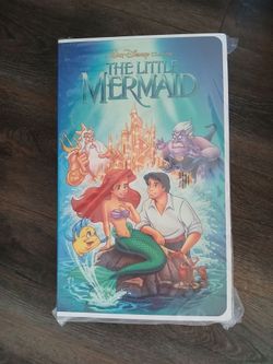 The Little Mermaid Walt Disney Classic VHS blanket