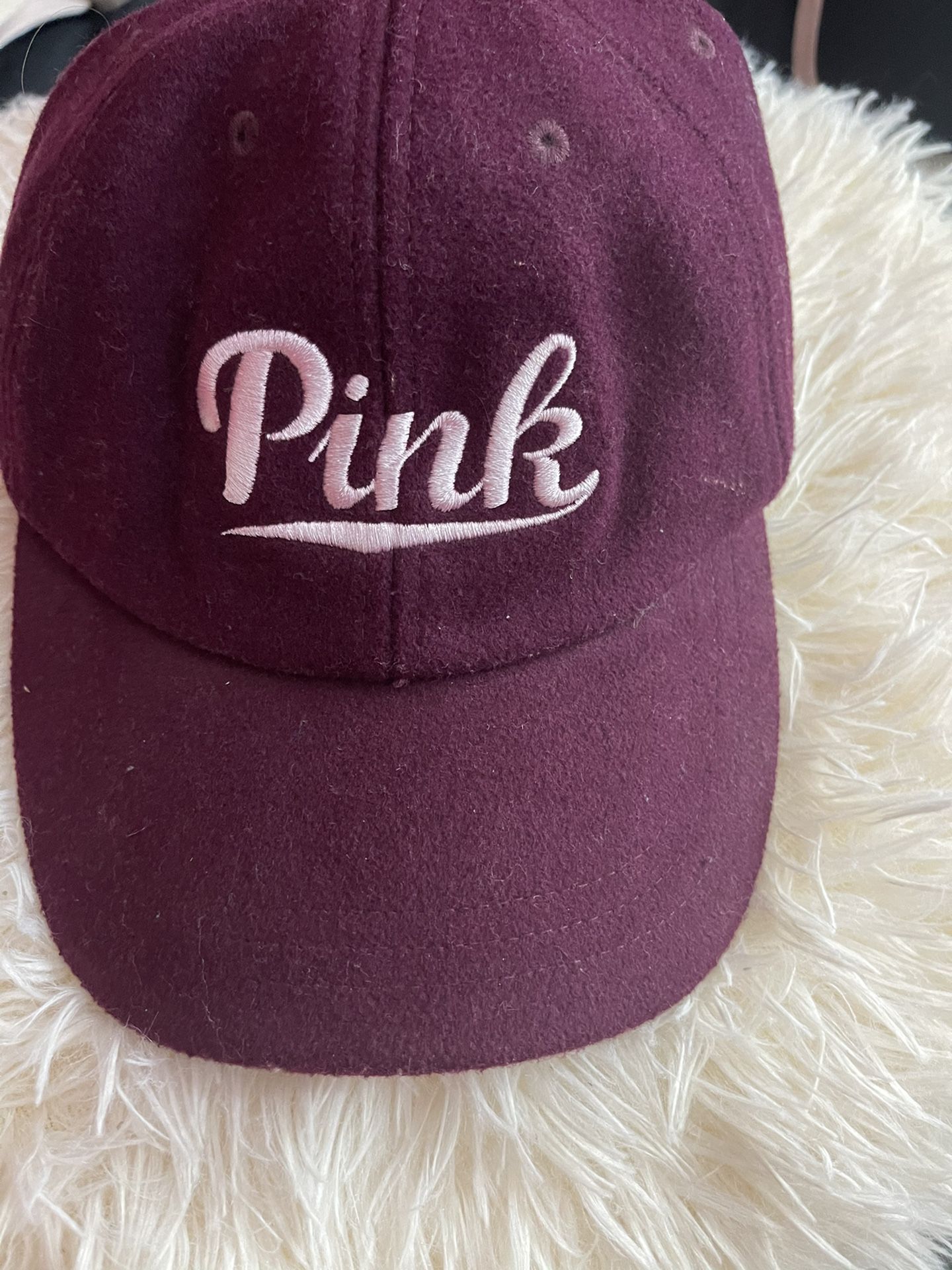 Burgundy Pink Hat