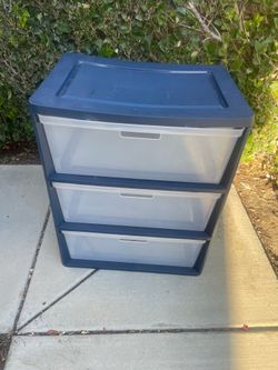 3 drawer cart