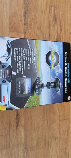 Car Cam - Car Cam Buddy 2.5 inch HD Dashboard Camera with Endless Loop Recording Rechargeable- Black