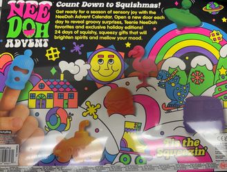 NeeDoh Advent Calendar 24-Day Squishy Set
