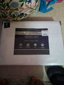 King size sheet set