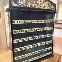 Antique Cigarette Cabinet