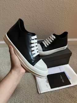 Black Rick Owens Designer Shoe