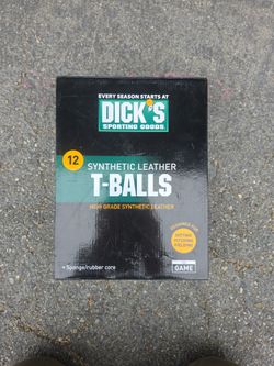 11 Synthetic Leather T-Balls
