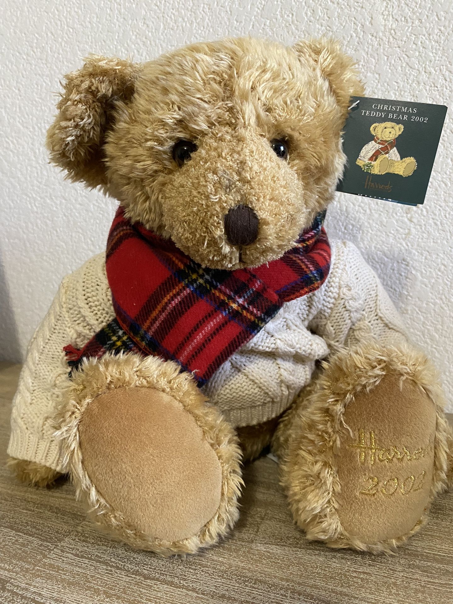 Harrod’s 2002 Christmas Teddy Bear