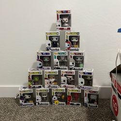 Nightmare Before Christmas Funko Pop Collection 