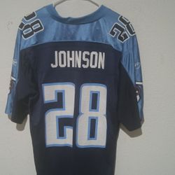 Tennessee Titans  Chris Johnson Throwback Jersey