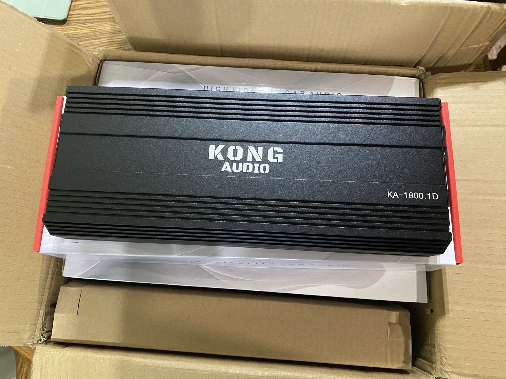 New Kong Audio 1800w Rms Compact Monoblock Car Bass Amplifier $180 Each