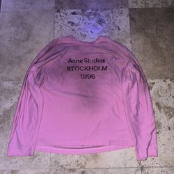 acne studios long sleeve t shirt size medium 