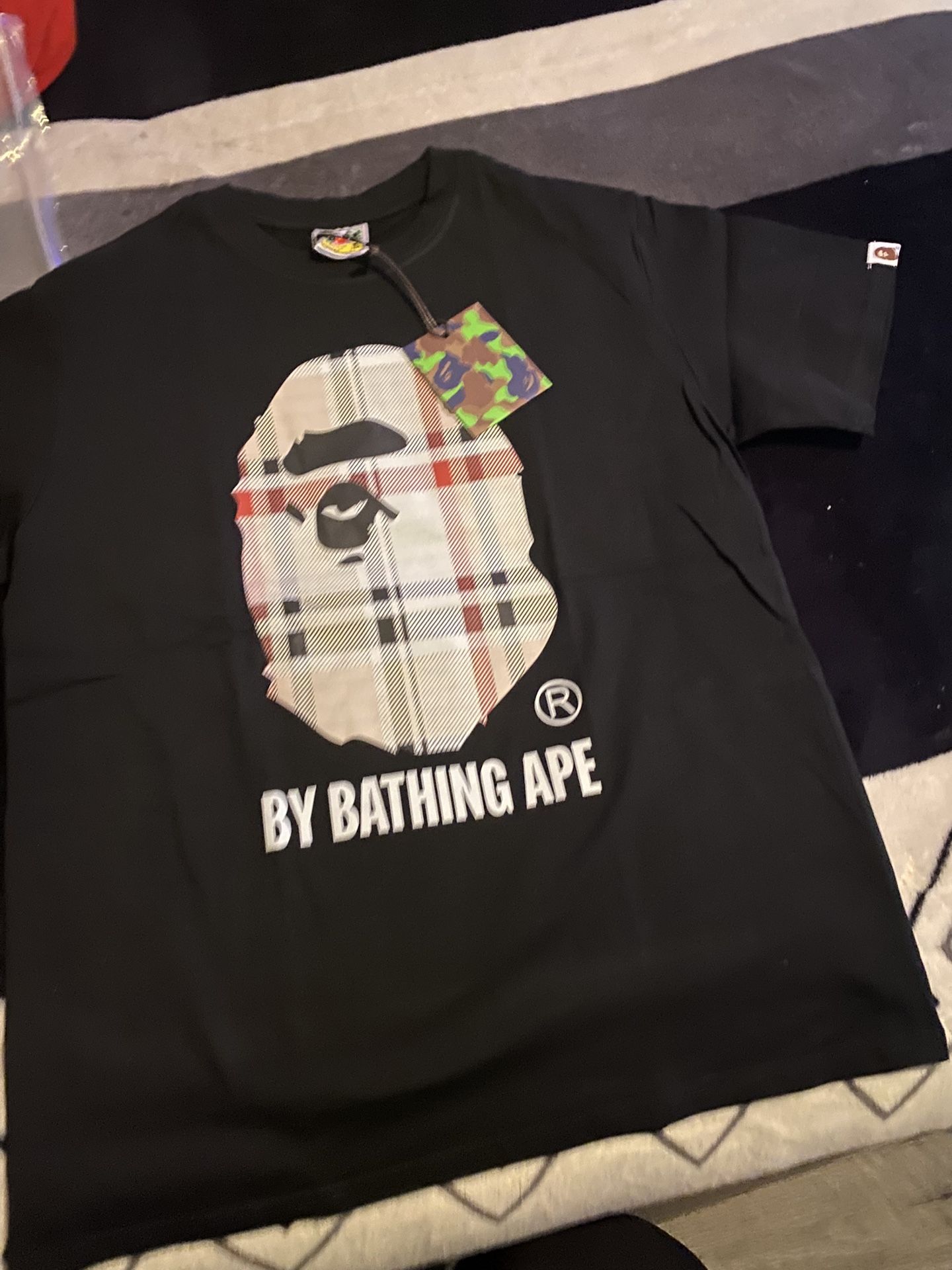 Black Burberry Bape 