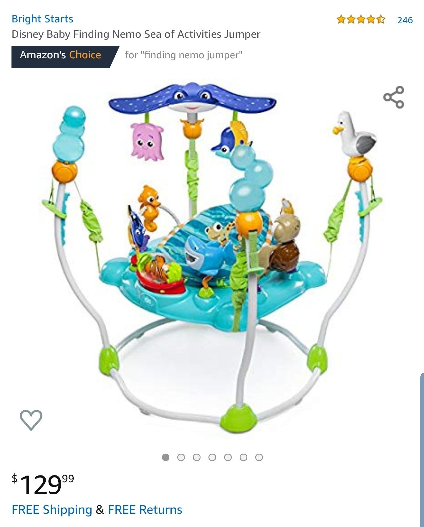 Finding Nemo bouncer