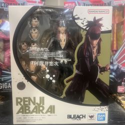 Bandai S.H. Figuarts Bleach Thousand Year Blood War Renji Abarai Action Figure