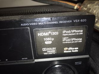 Kenwood and Pioneer Multi Channel Receivers