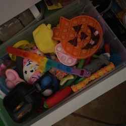 shoebox full of fidgets 