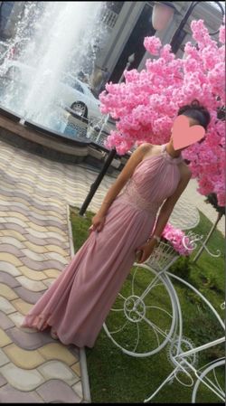 Blush Weddng guest dress