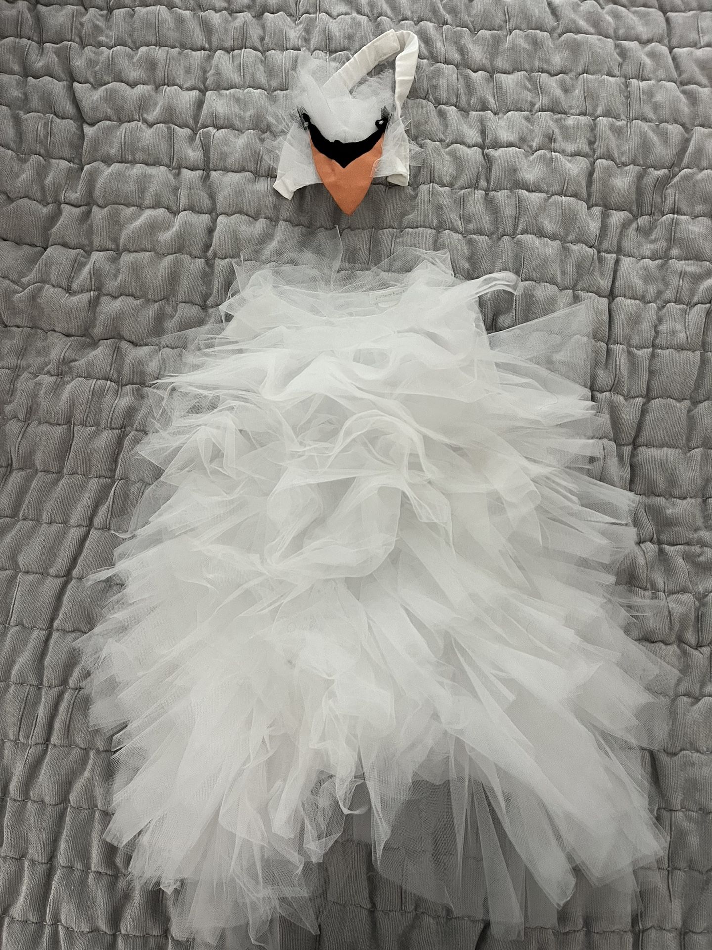 Pottery Barn Swan Costume 12-24 mos