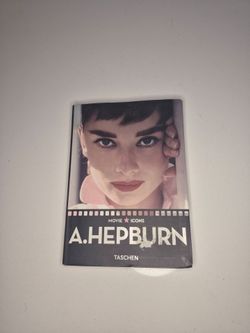 “AUDREY HEPBURN Movie Icons” TASCHEN Hardcover 1st Ed. English, French, German