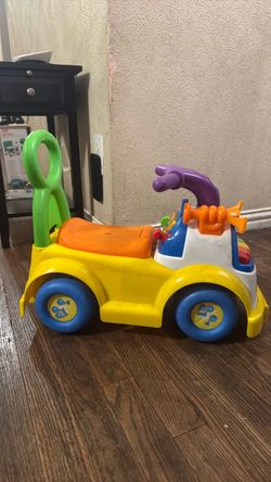 Fisher-Price Little People Ride-On Toy Car