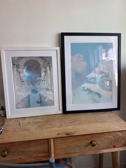Cute wall art with frames
