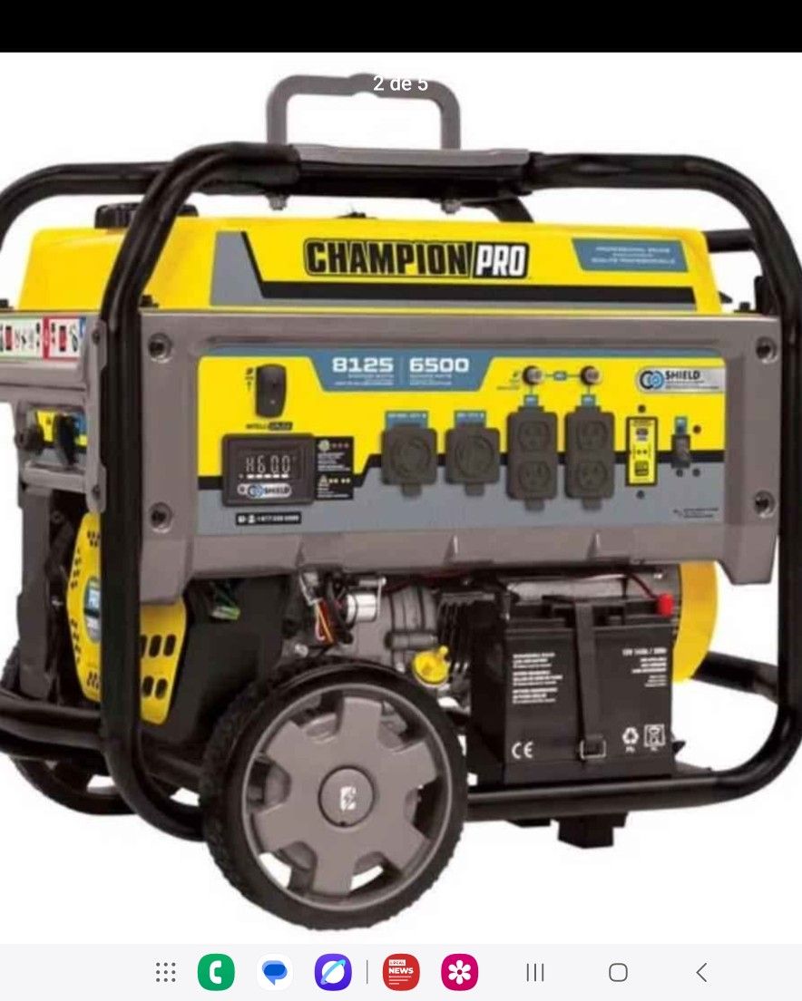 CHAMPION GAS 8125 WATTS HEAVY DUTY GENERATOR NEW