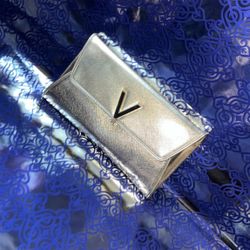 Valentino Gold Clutch Purse 