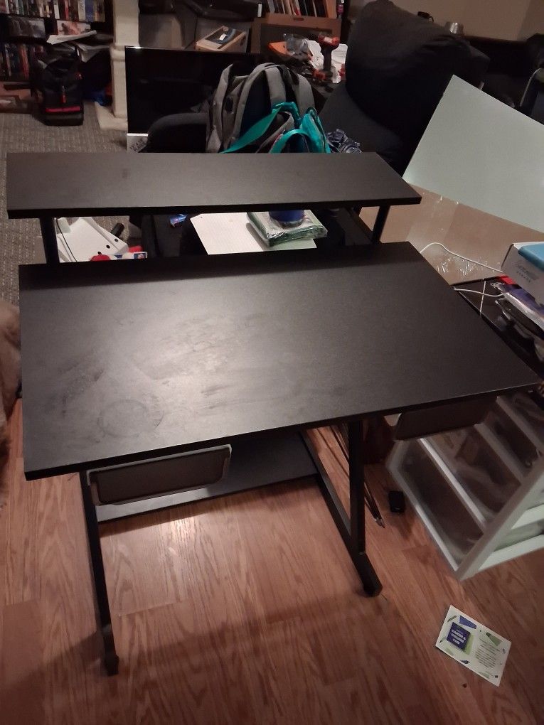 Small Black Desk