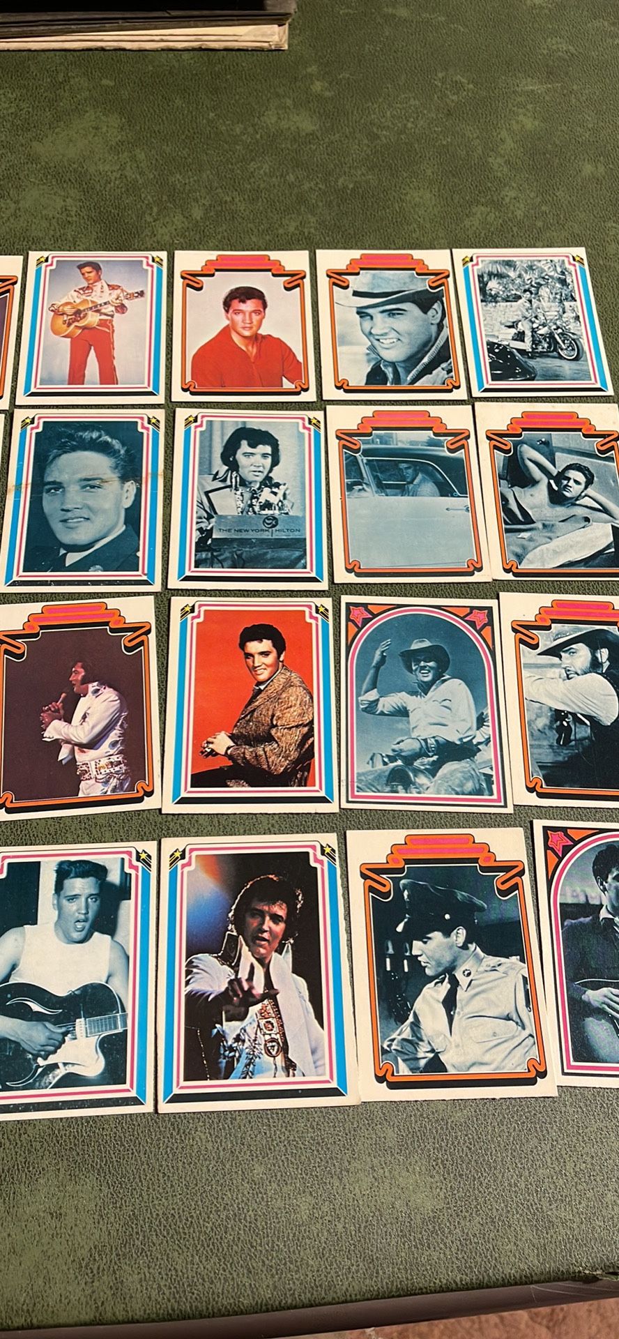 Lot of 20 Elvis Presley boxcar trading cards 1978 #9