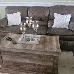3 Piece Leather Couch Set