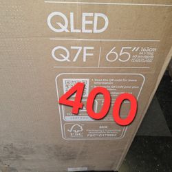 SAMSUNG 65"INCH QLED 4K Q7F