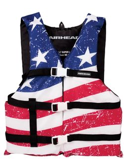Airhead Stars & Stripes General Boating Life Jacket Vest | Child