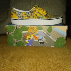  Vans Simpsons Special Edition Itchy And Scratchy Shoes