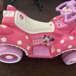 Barbie Disney Battery Powered Kids Car