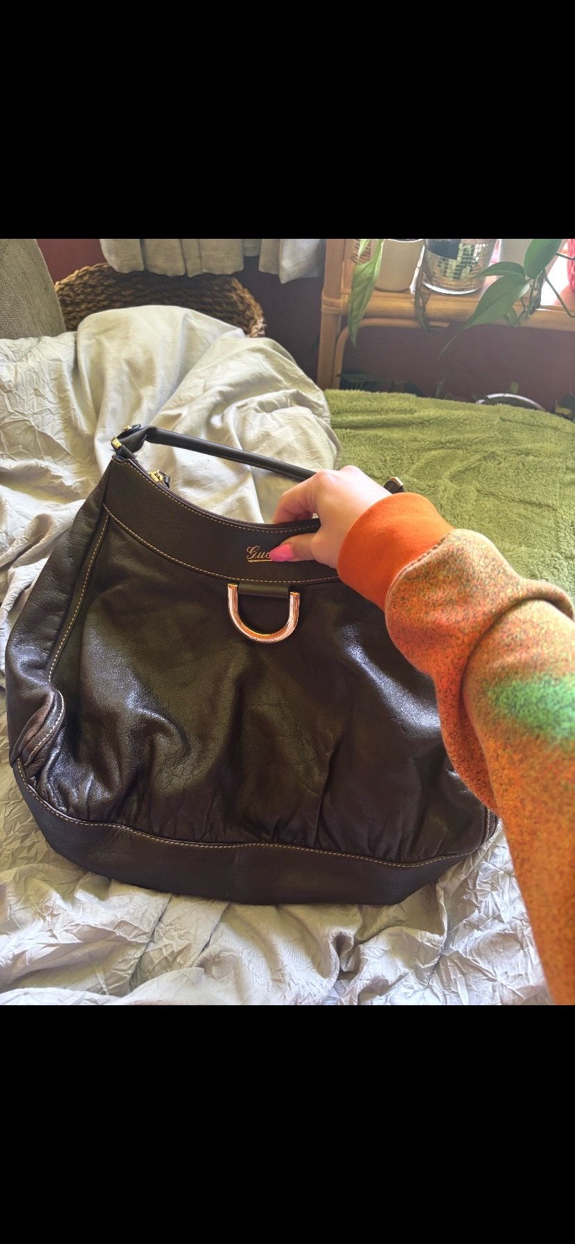 LOW PRICE MOVING- AS IS GU CCI LEATHER $3400 PURSE