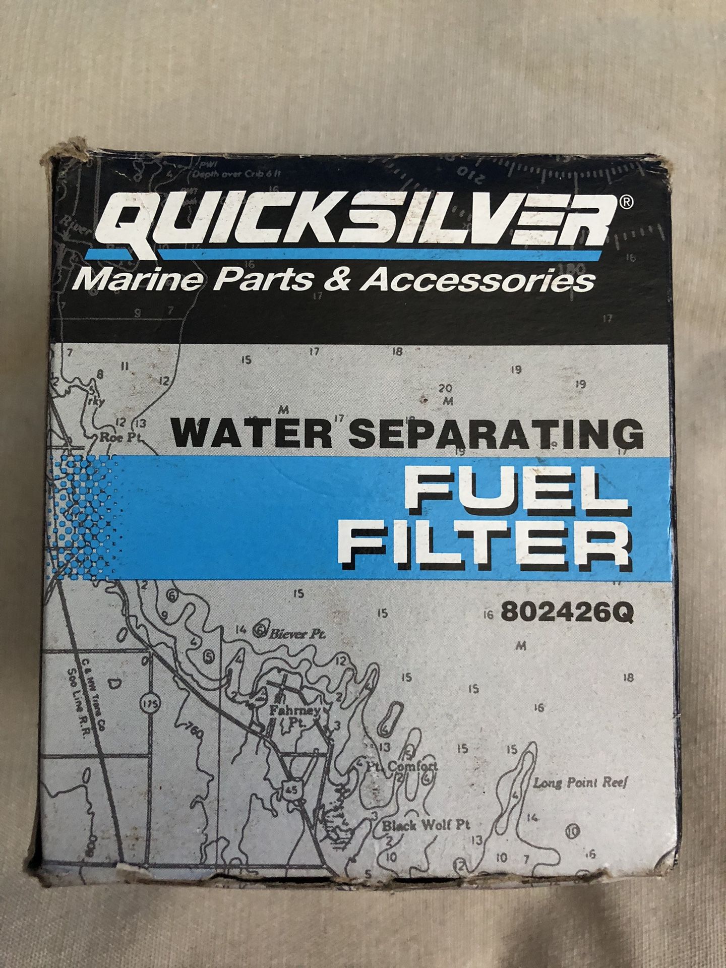 Quicksilver Water Separating Fuel Filter 802426Q