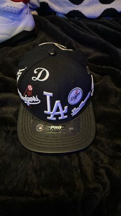 Gorra De Los Dodgers Negra 