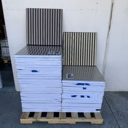 MSI Harmony Mixed Wood Sound Absorbing Acoustic Panel 24 in. x 24 in. 2 Pack (8 sq. ft. /Case)