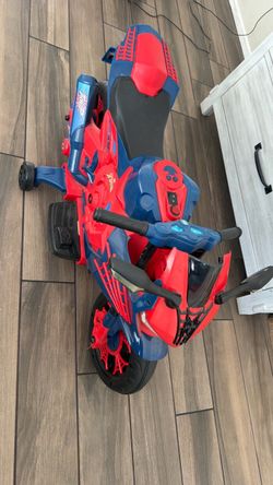 Spider-Man Kids Ride-On Motorcycle