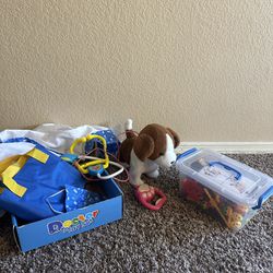 Doctor Play set, Walking Dog And Building Kit 