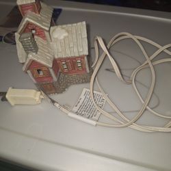 Christmas Decor Small House With Light